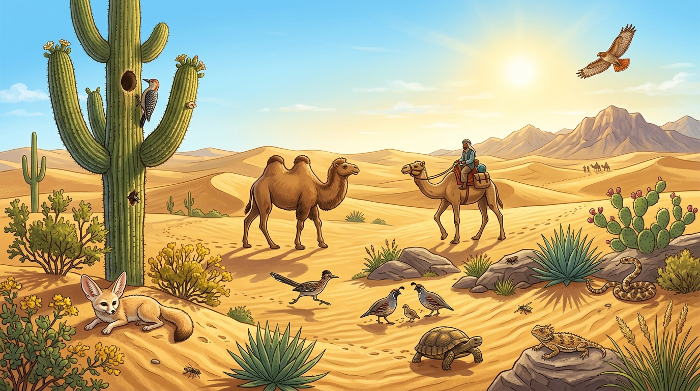 Habitat Visual Illustration